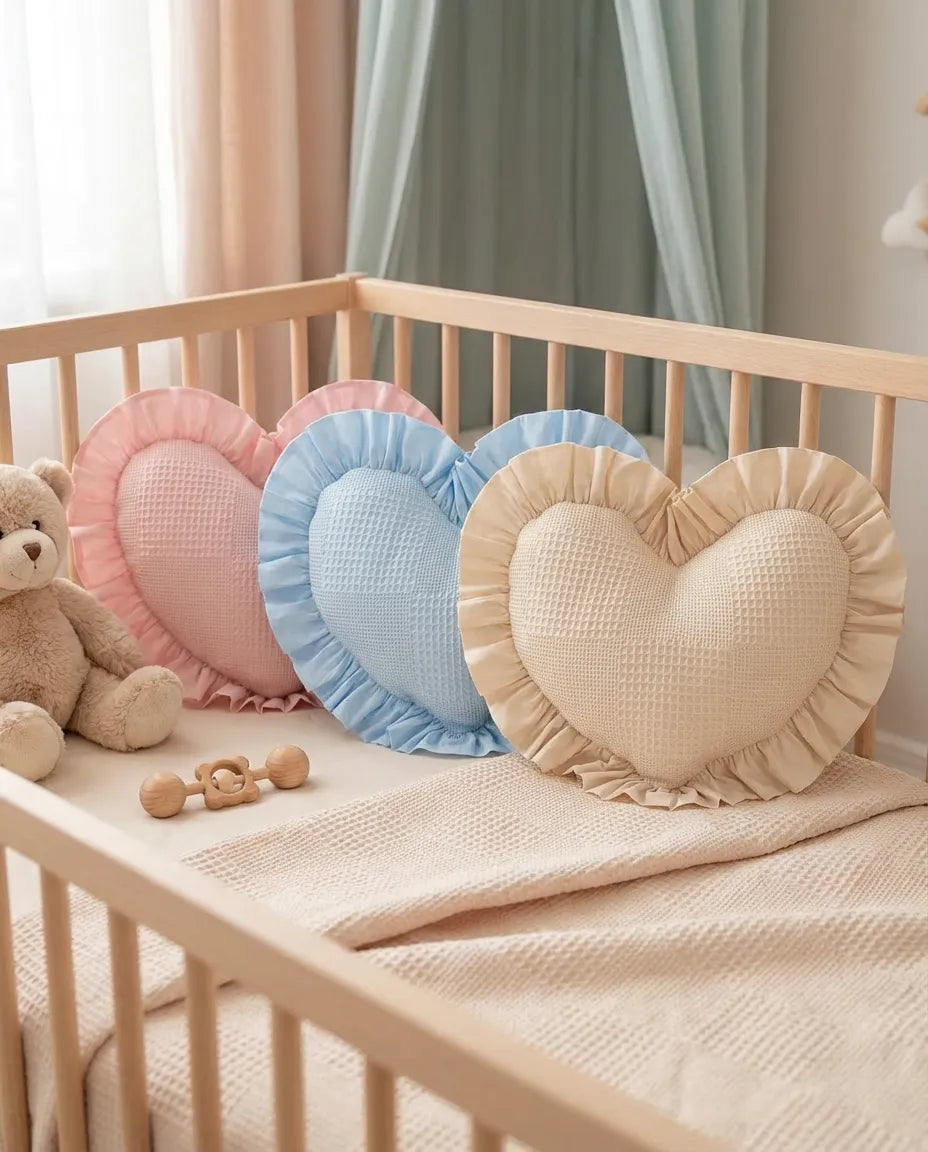 🤍 Възглавничка „Сърце" 🤍 AuraBaby